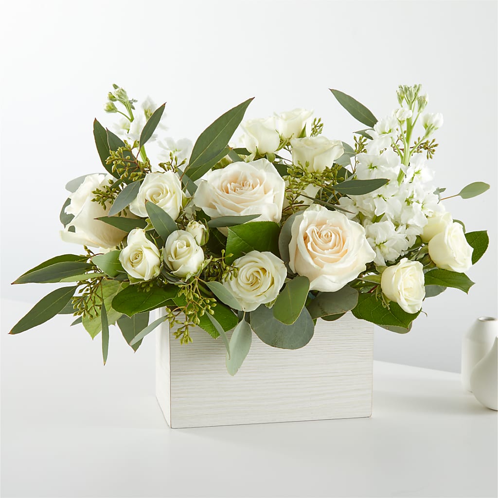 Fresh Linen Box Bouquet – Kroger, Cincinnati OH