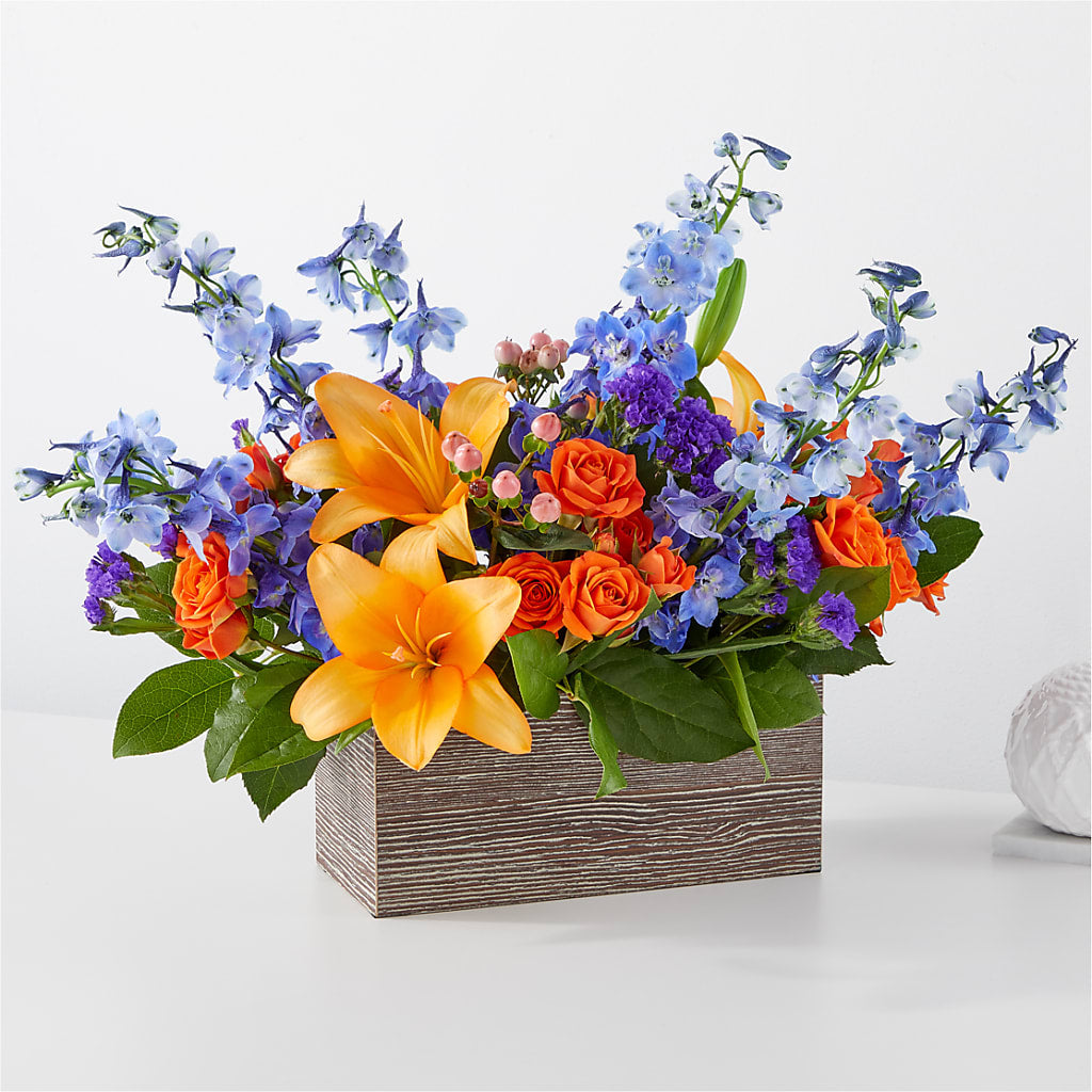 Radiant Citrus Box Bouquet – Kroger, Cincinnati OH