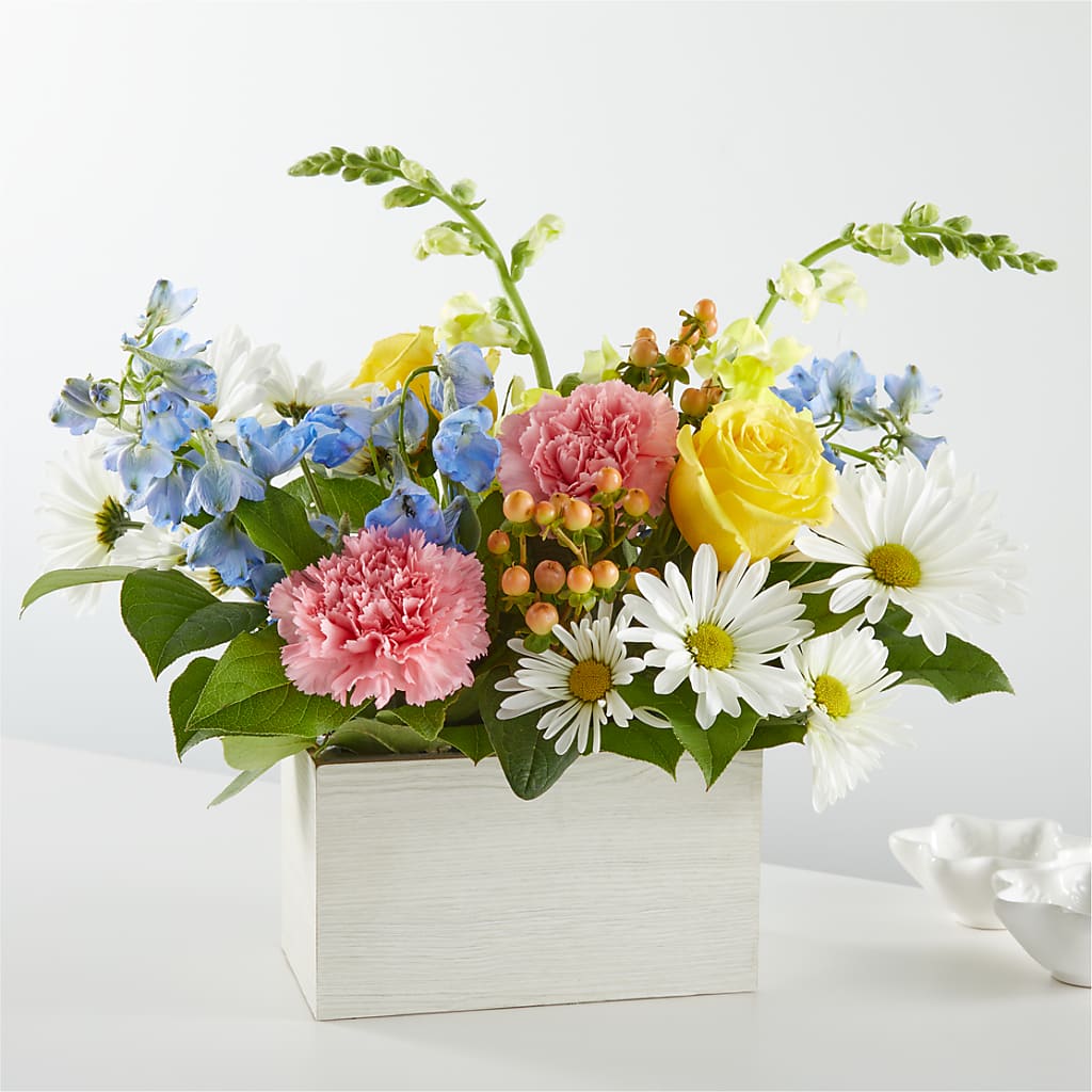 Sun Salutation Box Bouquet – Kroger, Cincinnati OH