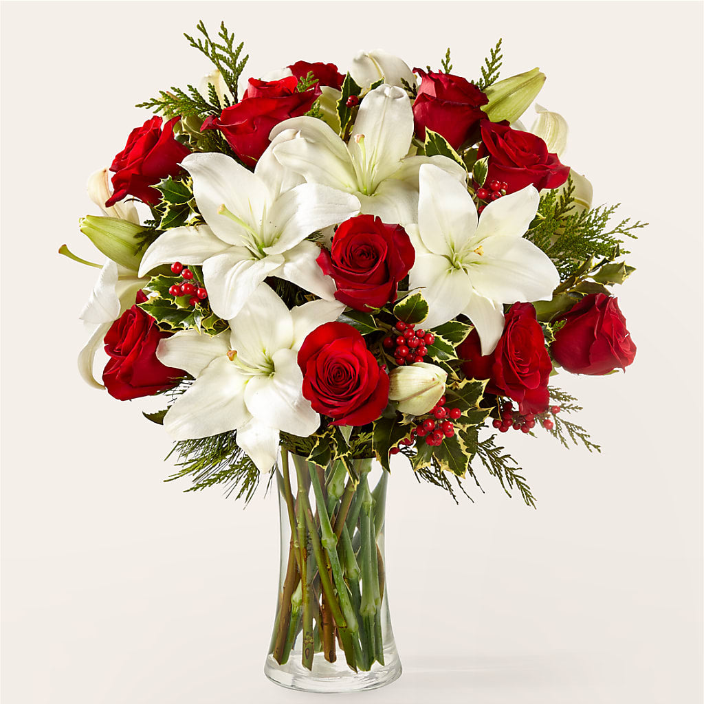 Sparkling Snowflakes Bouquet – Kroger, Cincinnati OH