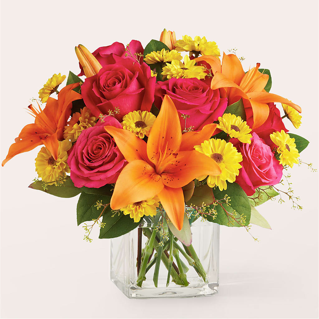 Neon Lights Bouquet – Kroger, Cincinnati OH
