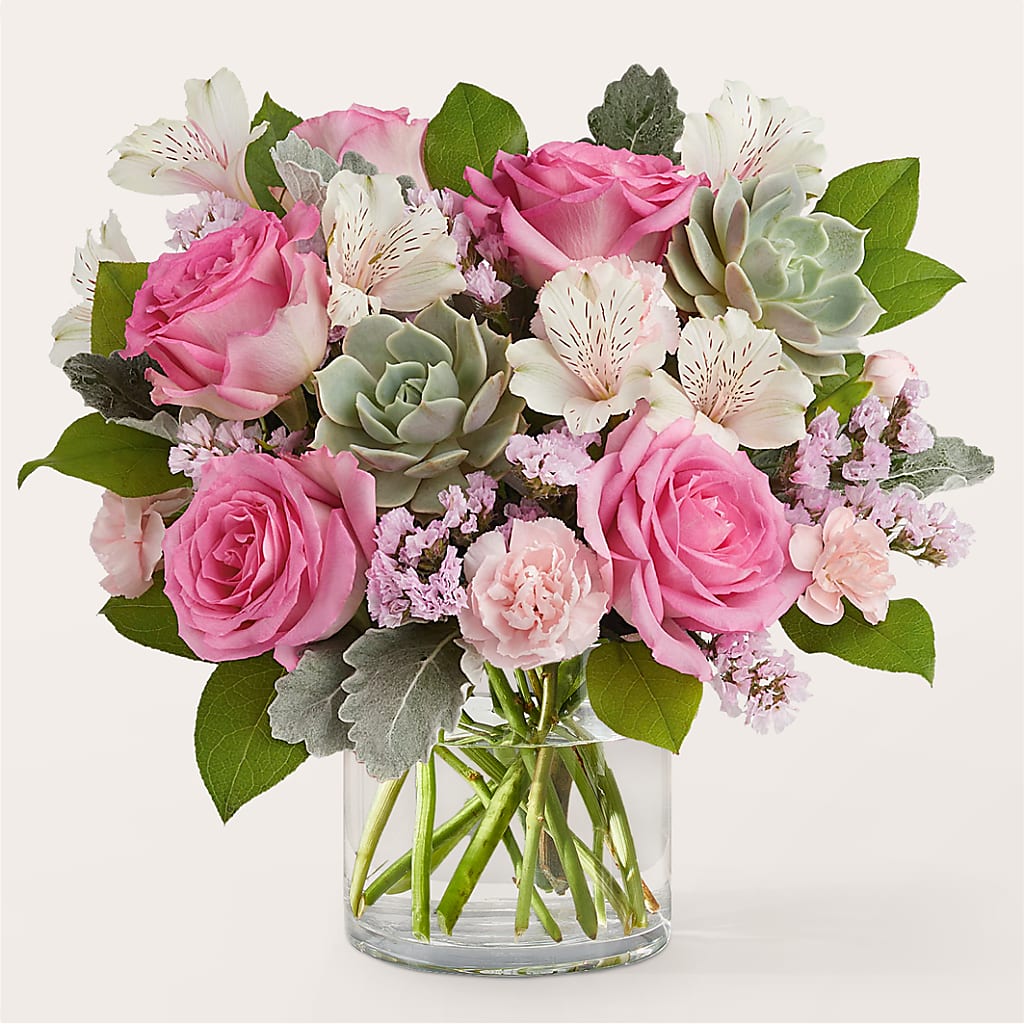 Dusty Rose Bouquet – Kroger, Cincinnati OH
