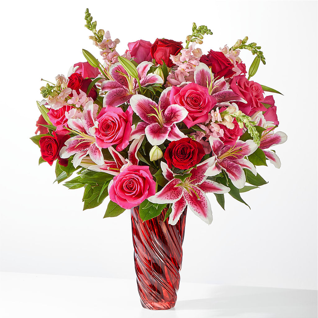 Always You Bouquet with Luxe Swirl Vase – Kroger, Cincinnati OH