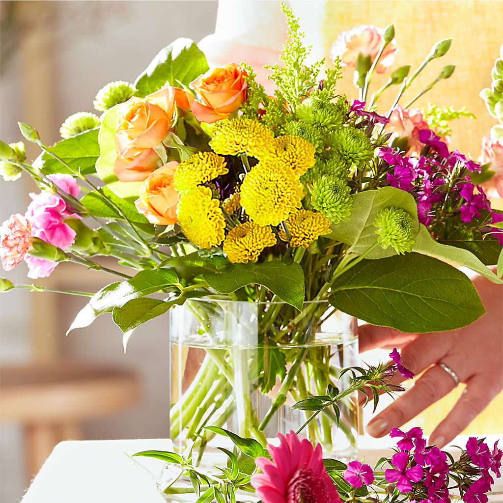 Bold & Bright – A Florist Original –  Kroger, Cincinnati OH