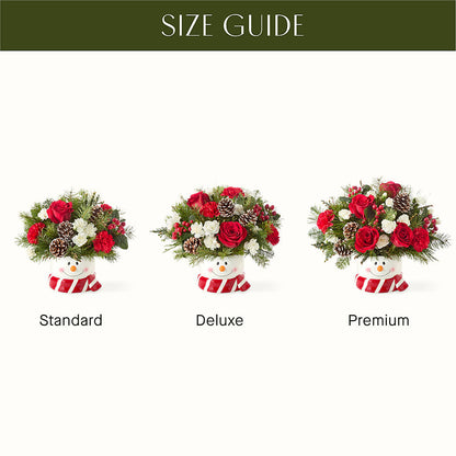 Jolly Snowman Bouquet –  Kroger, Cincinnati OH