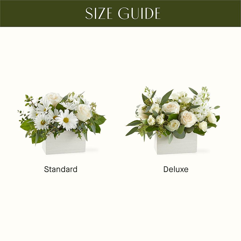 Fresh Linen Box Bouquet –  Kroger, Cincinnati OH