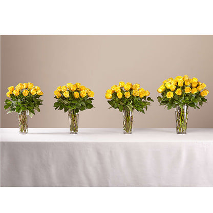 Long Stem Yellow Rose Bouquet –  Kroger, Cincinnati OH
