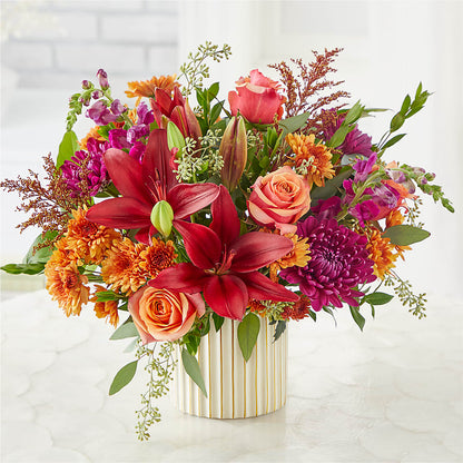 Burgundy Landscape Bouquet –  Kroger, Cincinnati OH