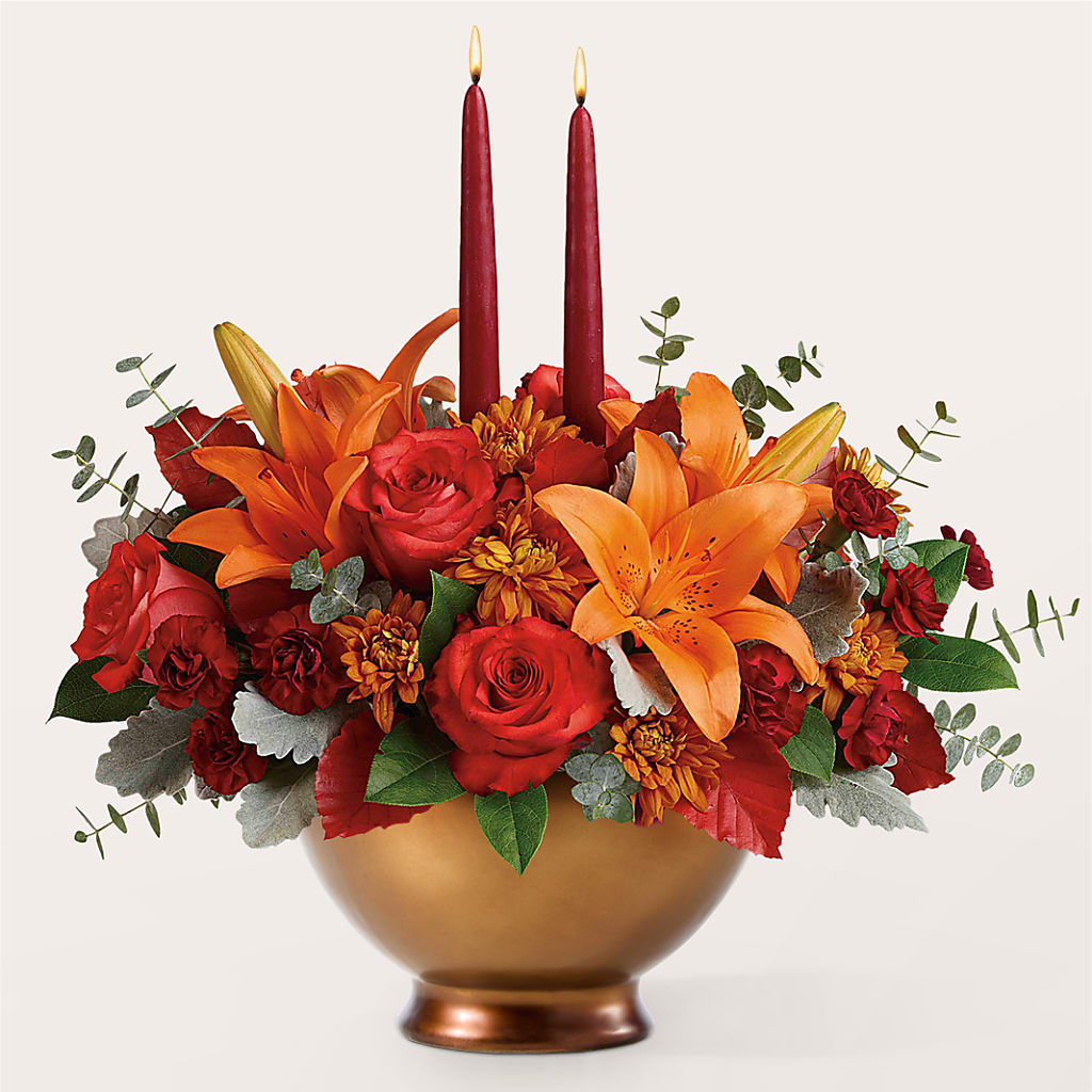 Fruits of Fall Centerpiece –  Kroger, Cincinnati OH
