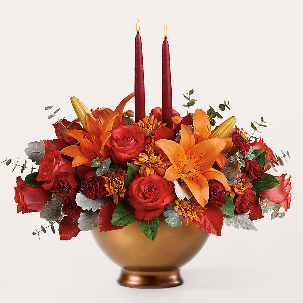 Fruits of Fall Centerpiece –  Kroger, Cincinnati OH