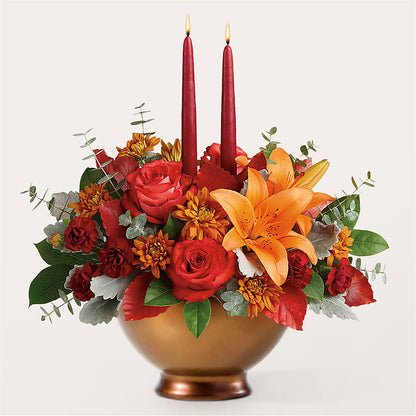 Fruits of Fall Centerpiece –  Kroger, Cincinnati OH