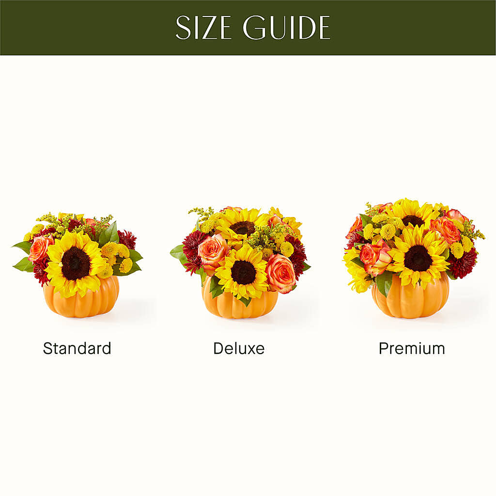 Golden Gourd Pumpkin Bouquet –  Kroger, Cincinnati OH
