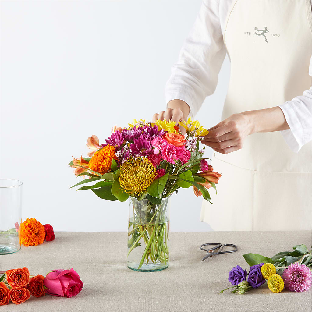 Feast of Color – A Florist Original –  Kroger, Cincinnati OH