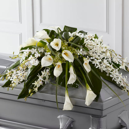 Angel Wings Casket Spray –  Kroger, Cincinnati OH
