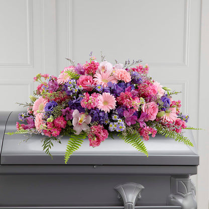 Glorious Garden Casket Spray –  Kroger, Cincinnati OH