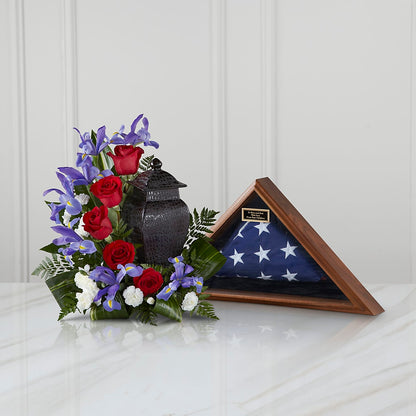 Patriotic Tribute Arrangement –  Kroger, Cincinnati OH