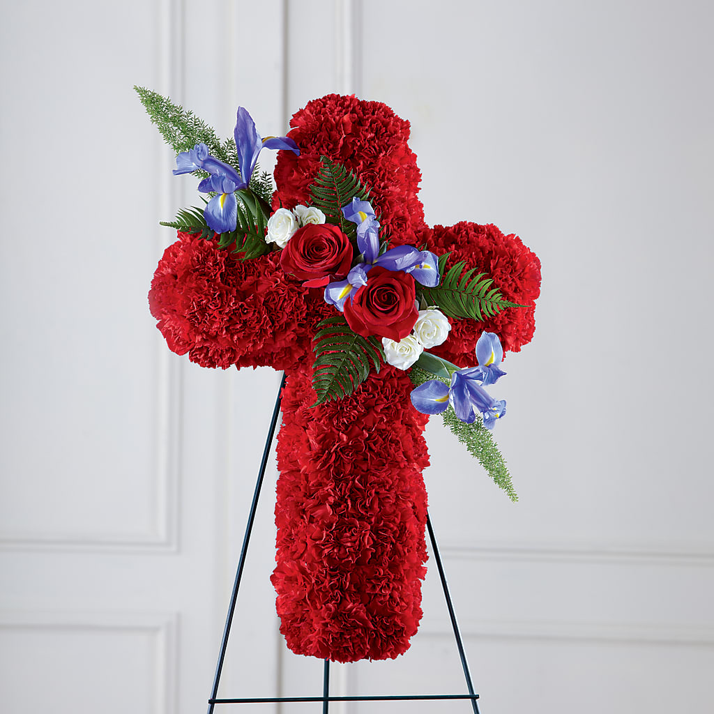 Faithful Hero Floral Cross –  Kroger, Cincinnati OH