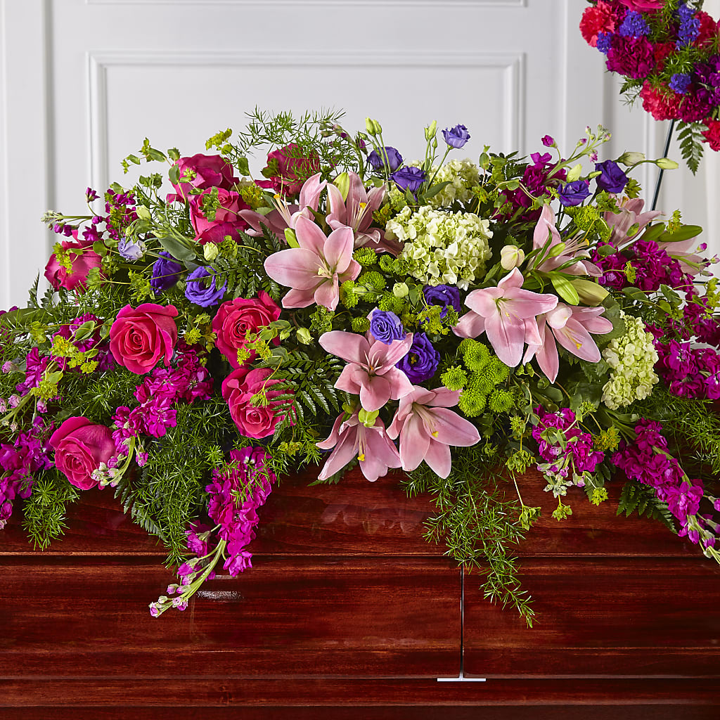 Radiant Tribute Casket Spray –  Kroger, Cincinnati OH
