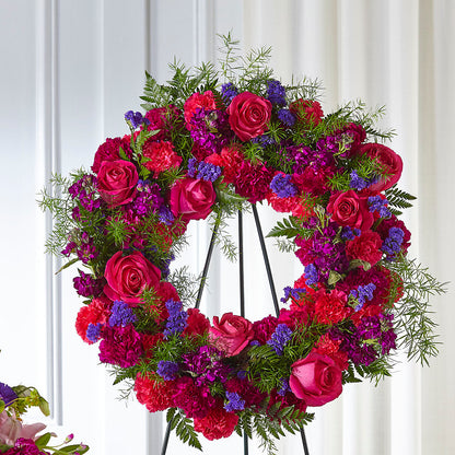 Calming Colors Wreath –  Kroger, Cincinnati OH