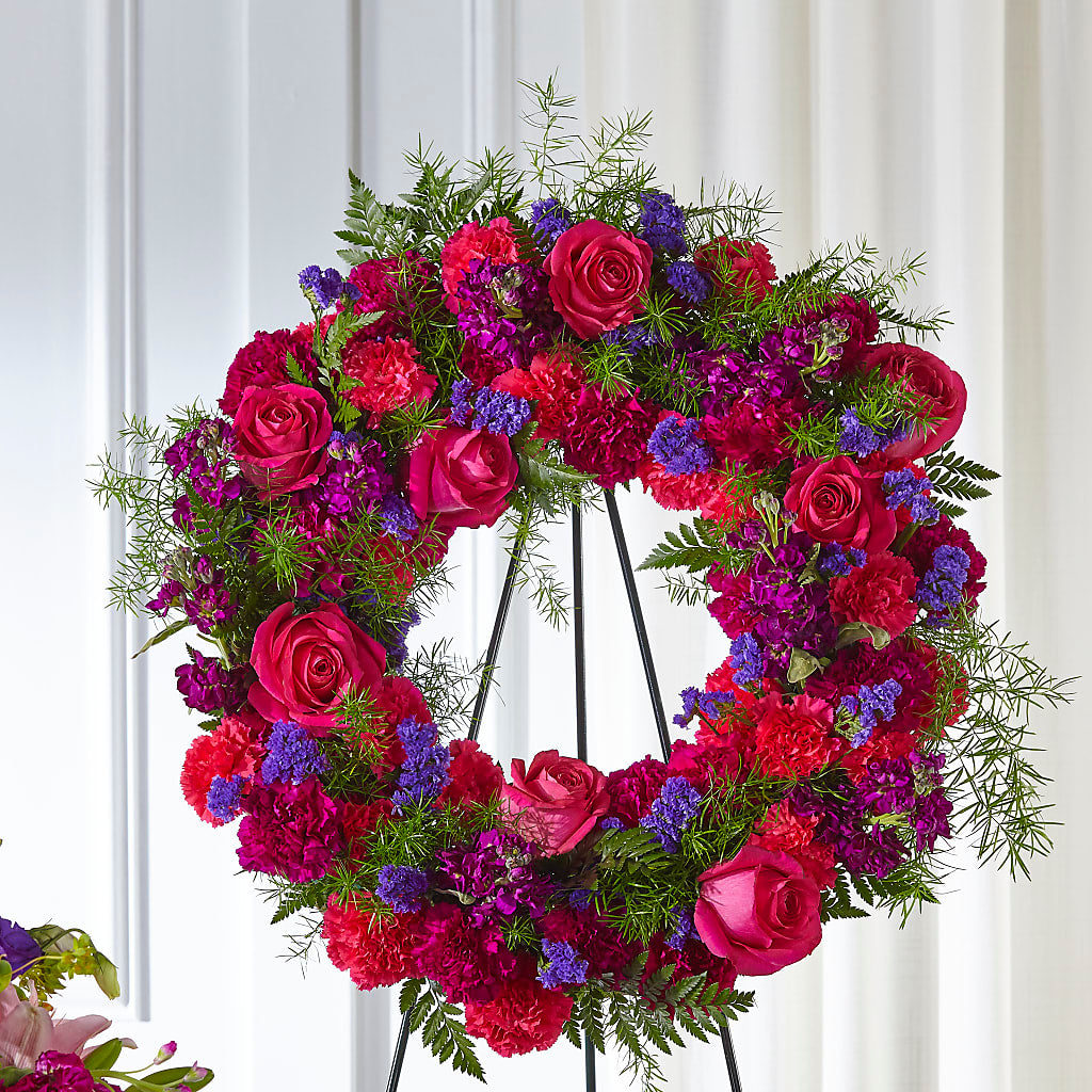Calming Colors Wreath –  Kroger, Cincinnati OH