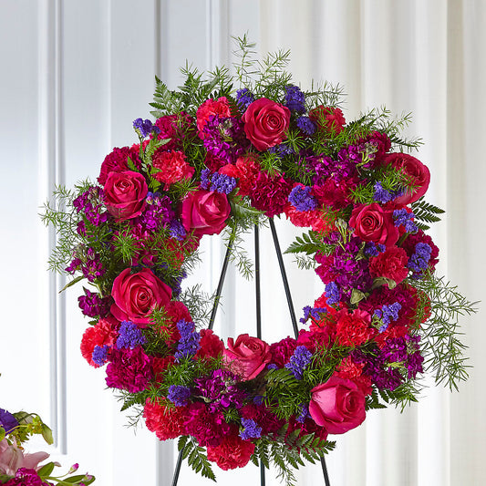 Calming Colors Wreath –  Kroger, Cincinnati OH
