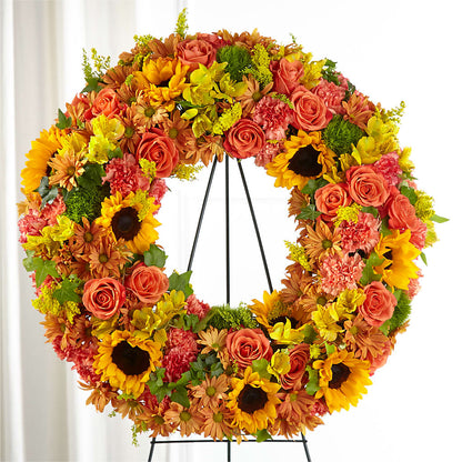 Autumnal Memories Wreath (Standard) –  Kroger, Cincinnati OH