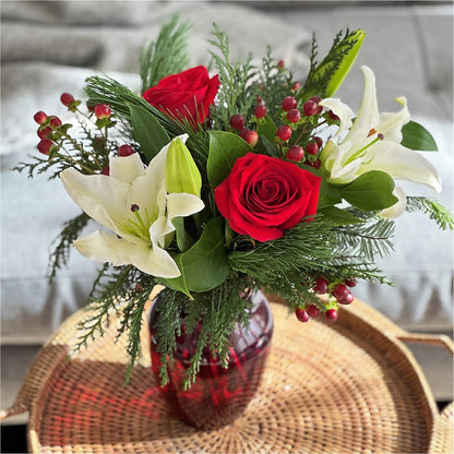 Evergreen Delight Bouquet –  Kroger, Cincinnati OH