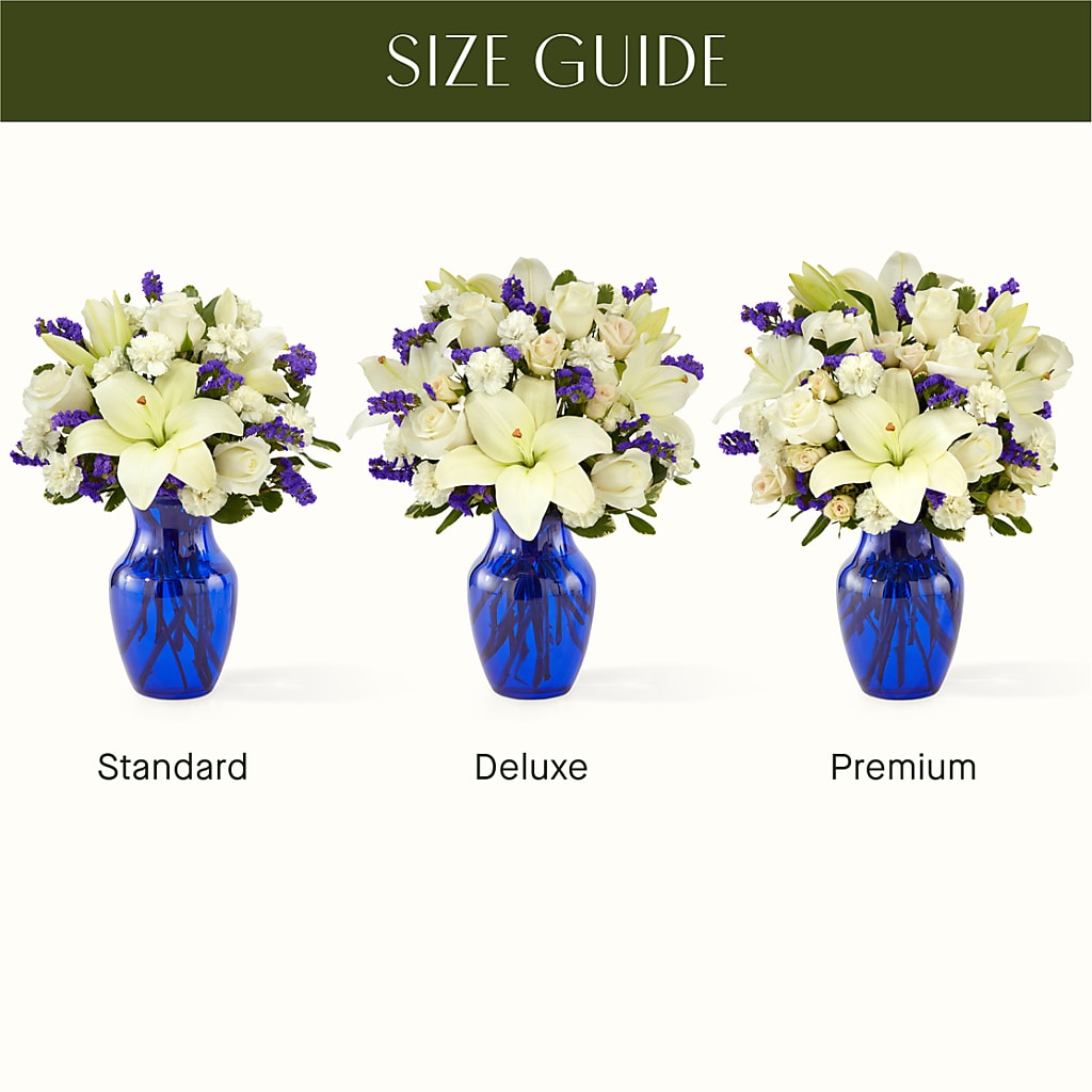 Sapphire Rush Bouquet –  Kroger, Cincinnati OH