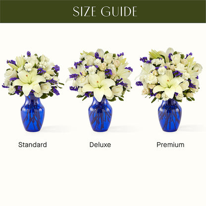 Sapphire Rush Bouquet –  Kroger, Cincinnati OH