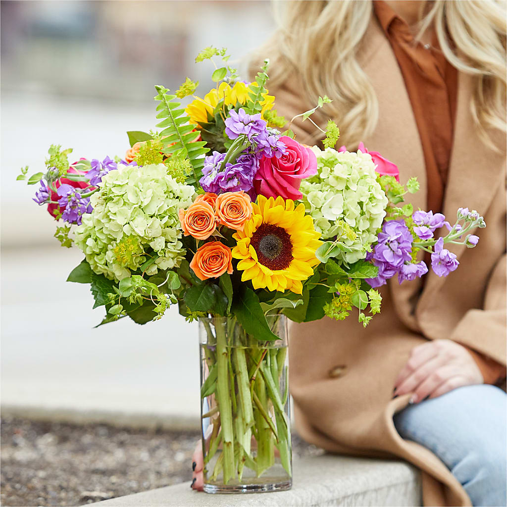 Vibrant Greetings Bouquet –  Kroger, Cincinnati OH