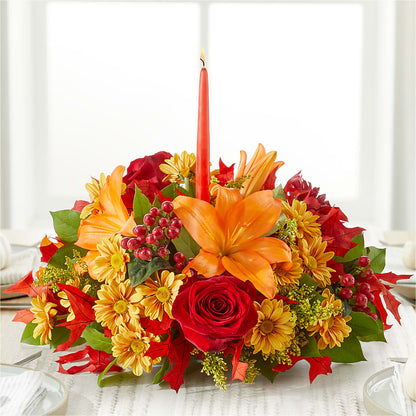 Autumn's Embrace Centerpiece –  Kroger, Cincinnati OH